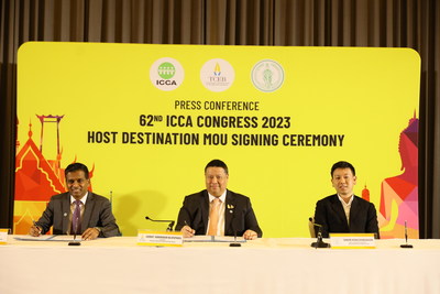 TCEB, ICCA confident in Bangkok’s capacity for ICCA Annual Congress 2023 (PRNewsfoto/Thailand Convention and Exhibition Bureau (TCEB))