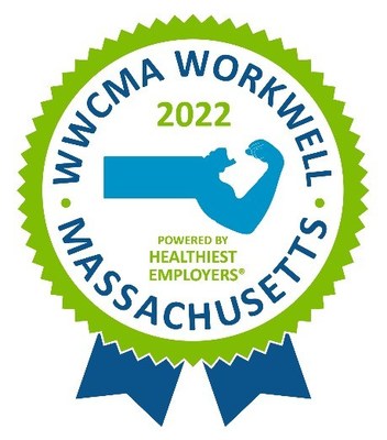 BLUE CROSS BLUE SHIELD OF MASSACHUSETTS NAMED A 2022 WWCMA WORKWELL MASSACHUSETTS AWARDS WINNER FOR EXEMPLARY WORKSITE HEALTH PROMOTION
