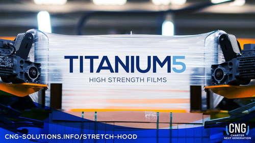 Charter Next Generation Announces Titanium5™ Stretch Hooder Product Portfolio
