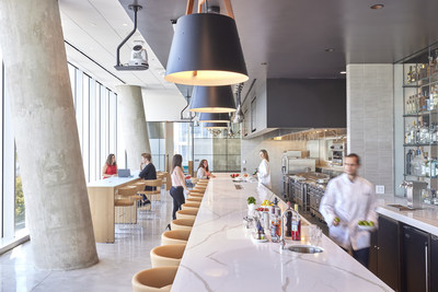 Marriott International headquarters test kitchen where chefs and bartenders experiment with recipes, preparation methods and equipment