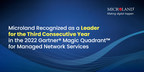 Microland reconnu comme un leader dans le Magic Quadrant™ 2022 de Gartner® pour les services de réseau gérés pour la troisième année consécutive