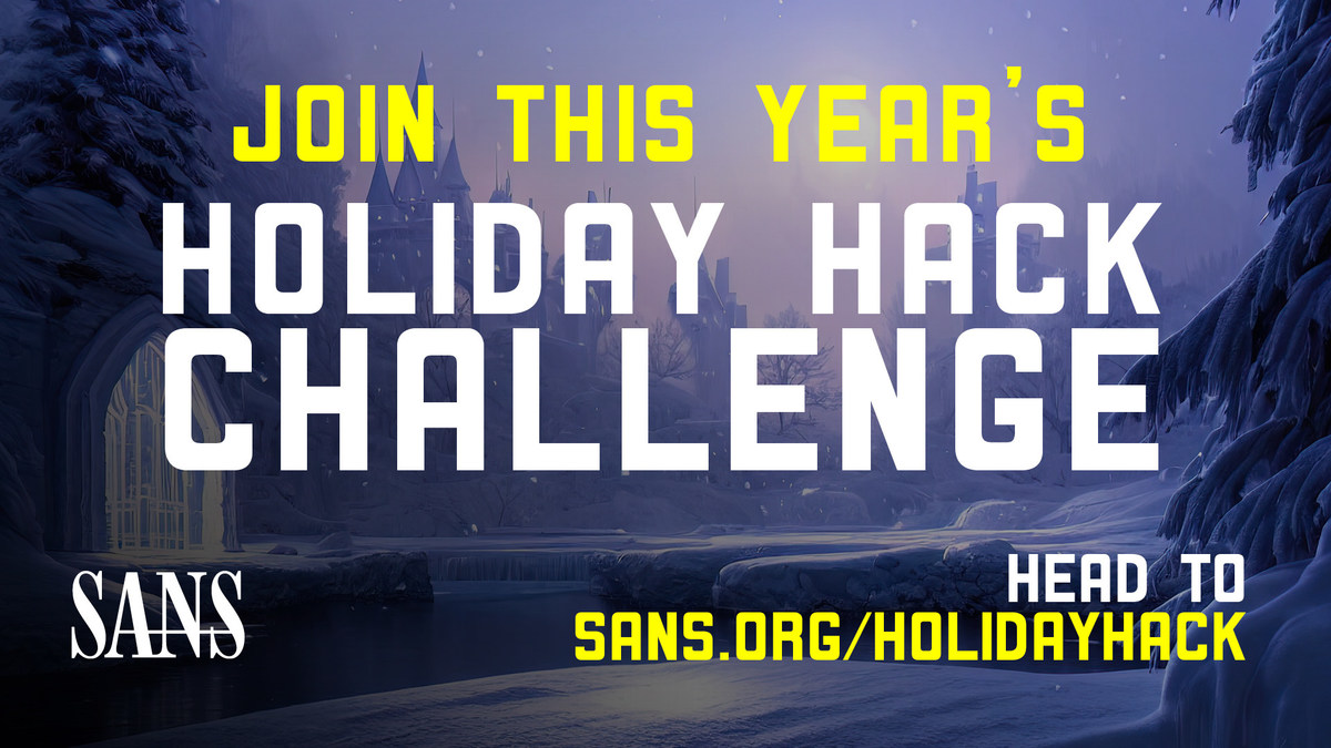 The SANS 2022 Holiday Hack Challenge, The Year's Most Awaited Cybersecurity Tradition, Opens to Players of All Skill Levels - Vimarsana News
