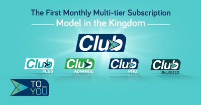 ToYou Launches the First Monthly Multi-tier Subscription Model in the Kingdom