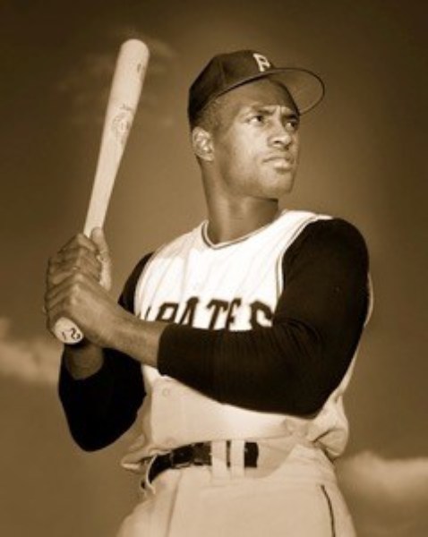 Foto de Roberto Enrique Clemente Walker proporcionada por la Fundación Roberto Clemente. (PRNewsfoto/Crowley)