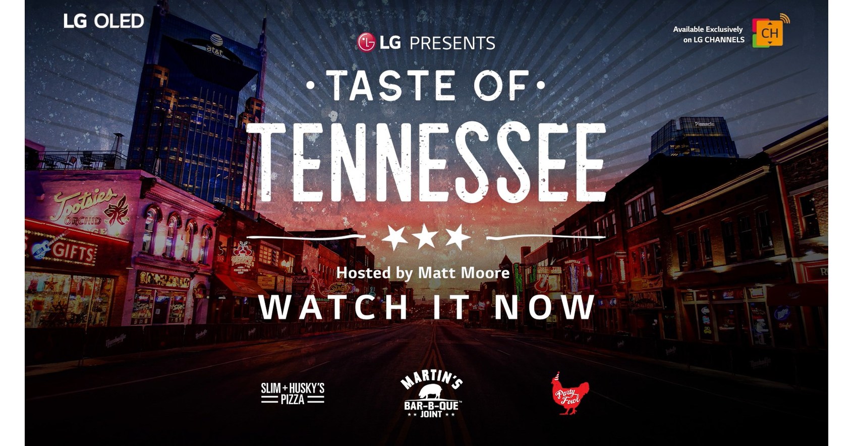 LG AND TENNESSEE TITANS ANNOUNCE DEBUT OF SEASON 2 'TASTE OF TENNESSEE'  ORIGINAL CONTENT SERIES