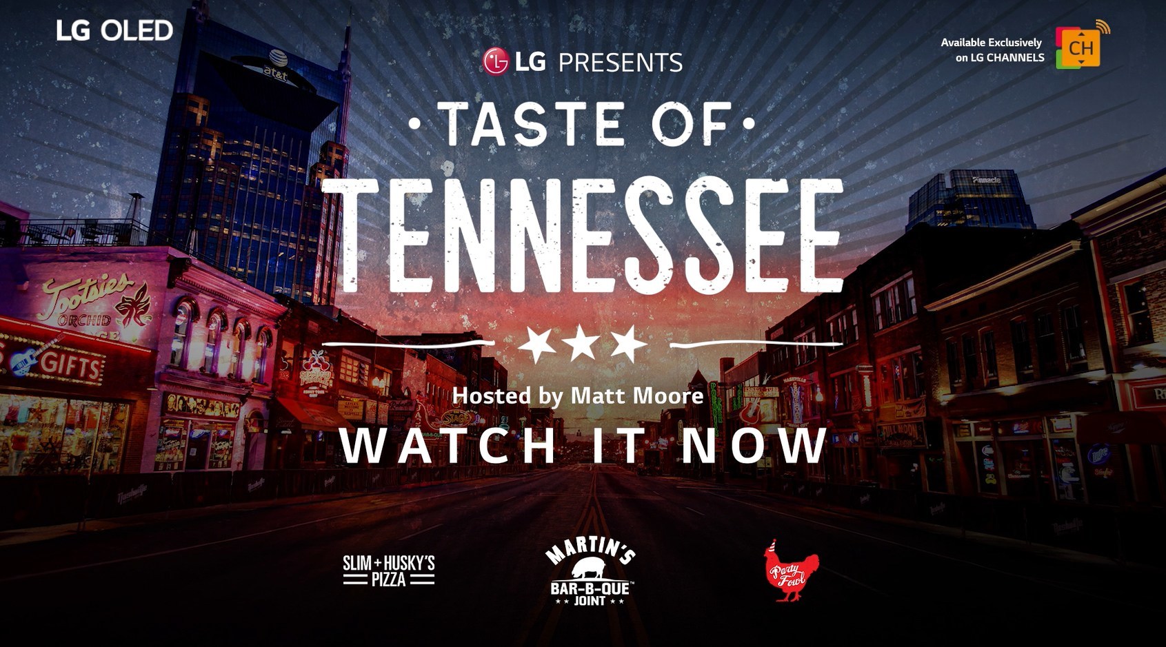LG AND TENNESEE TITANS COLLABORATE ON EXCLUSIVE CONTENT SERIES "TASTE OF TENNESSEE"