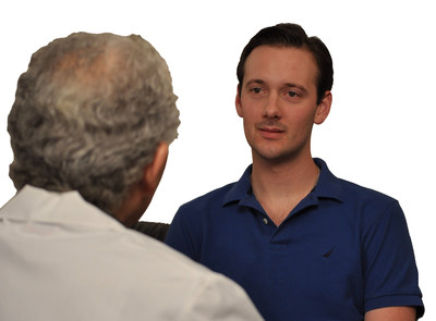 Figure 1 Doctor talking with patient about alcohol use
