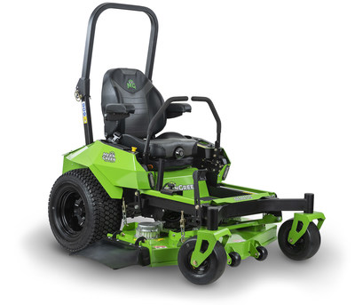 Mean Green NEMESIS zero-turn mower, one of the many products being manufactured at the company's new facility in Hamilton, OH.