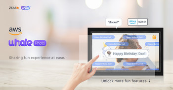 Whale Photo, a one-stop smart solution for digital photo frames