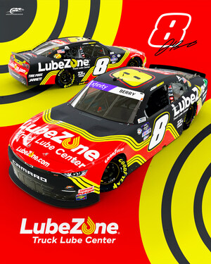 LubeZone to Partner with JR Motorsports and the No. 8 Chevrolet