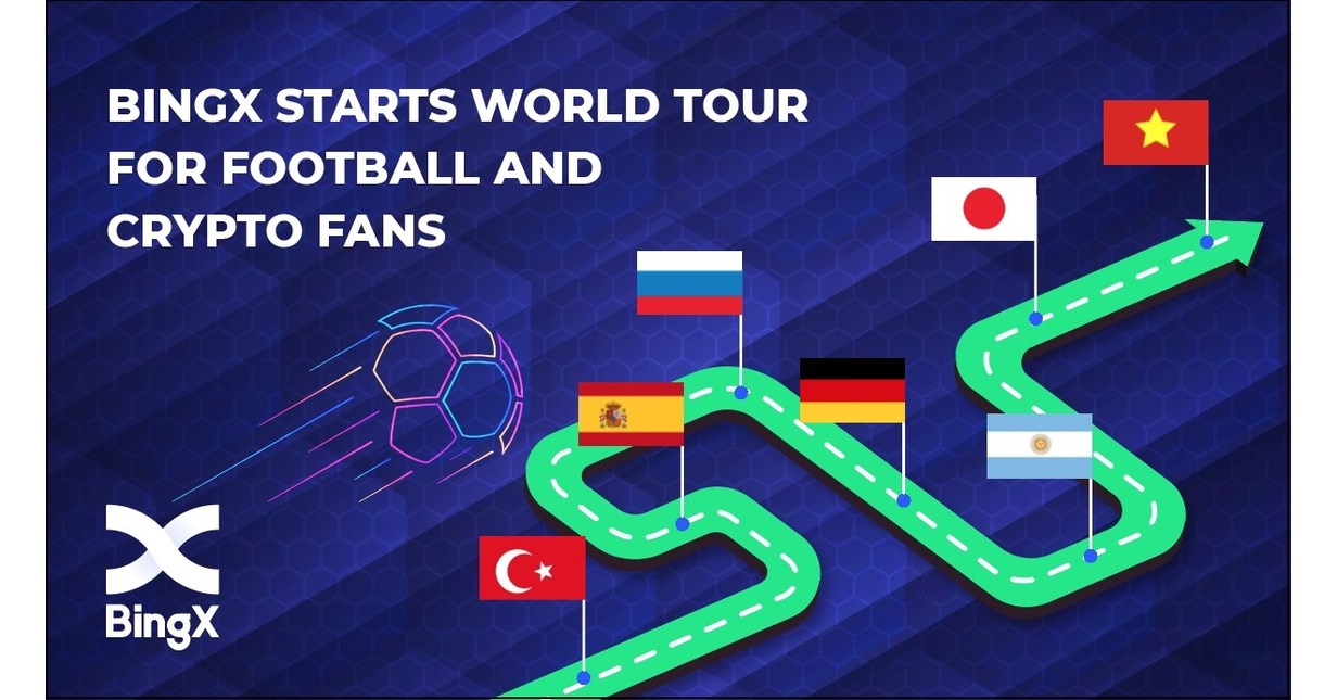 BingX Starts World Tour for Football and Crypto Fans