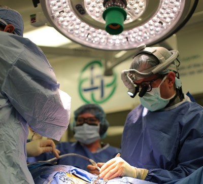 A physician performs a heart procedure at Texas Health Dallas.