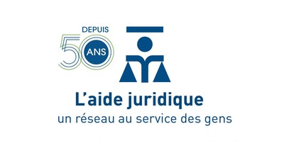 Logo 50e (Groupe CNW/Commission des services juridiques)