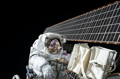 Collins Aerospace's next-generation suit was designed for astronauts, by astronauts. Collins’ advanced spacesuit technology will be used on the International Space Station to continue the company's legacy of keeping astronauts safe, connected and ready—no matter the mission.
