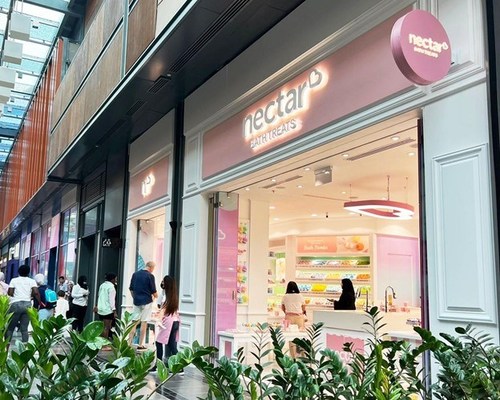 A view of the new Nectar Bath Treats retail store in Dubai City Walk