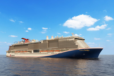 Carnival Jubilee will sail from Galveston, Texas on Dec. 23, 2023.