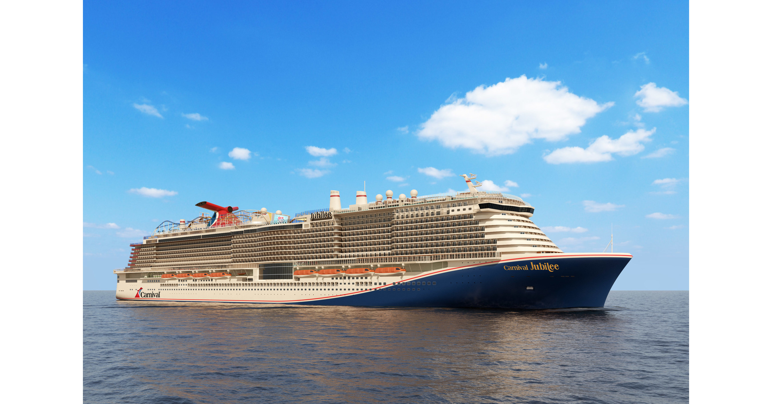 SHIPBUILDER NOTIFIES CARNIVAL CRUISE LINE THAT CARNIVAL JUBILEE