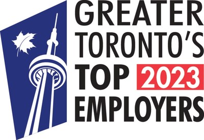Mattamy Homes has been named as one of Greater Toronto's Top Employers for the fifth year in a row. (CNW Group/Mattamy Homes Limited)