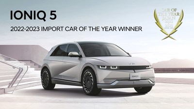 Hyundai IONIQ 5 Wins Japan Import Car of the Year (PRNewsfoto/Hyundai Motor Company)