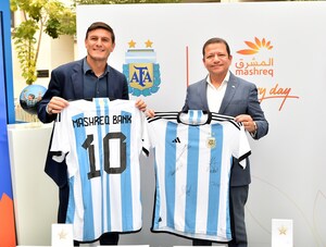 Mashreq signs a regional sponsorship agreement with The Argentine Football Association in Middle East and Egypt