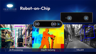 Inuitive introduces the M4.5S and M4.3WN sensor modules, with the widest field of view in the industry and VSLAM capabilities for tracking and navigation focused for AMR and AGV systems - a new vision for robotics. Inuitive introduces the M4.5S and M4.3WN sensor modules, with the widest field of view in the industry and VSLAM capabilities for tracking and navigation focused for AMR and AGV systems - a new vision for robotics.