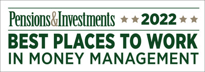 Segall Bryant & Hamill Wins Pensions & Investments’ Best Places to Work in Money Management Award