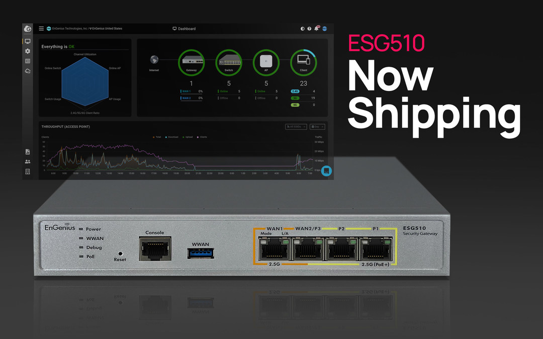 Network Security Simplified: EnGenius Security Gateway Now Shipping - Vimarsana News