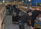 Montreal firefighters are back at it again for the 35th edition of their Christmas basket campaign to benefit hundreds of families
