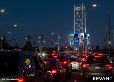 The Trio Los Angeles | nighttime (rendering)