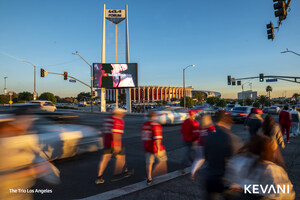 KEVANI Introduces The Trio Los Angeles - Full-Motion media displays centrally located in Inglewood, CA
