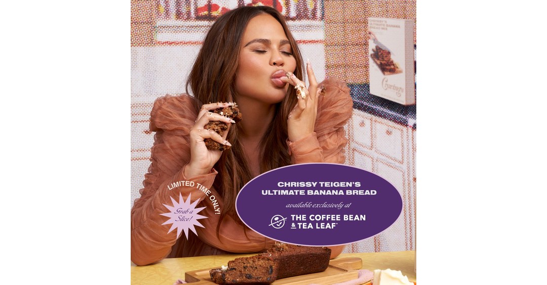 Cravings by Chrissy Teigen’s Best Selling Banana Bread Launches at The Coffee Bean & Tea Leaf