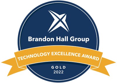 Thought Industries Wins Gold for 2022 Brandon Hall Group Excellence in Technology Award