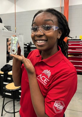 Through America's Cutting Edge, N.C. A&T Sophomore Anaya Maxwell learns what it takes to be a machinist – from basics to beyond.