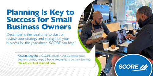 Planning is key to success for Small Business Owners