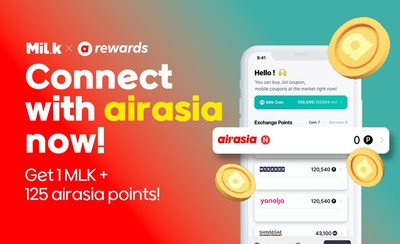 MiL.k launched its first global point exchange service with airasia - Vimarsana News