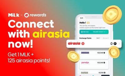 MiL.k launched its first global point exchange service with airasia WeeklyReviewer