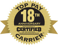 Barr-Nunn Transportation Certified as Top Pay Carrier