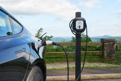 EnviroSpark electric vehicle (EV) charging port.