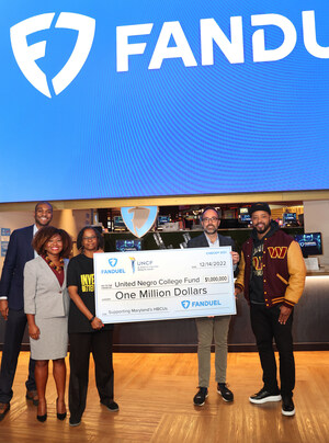 FanDuel Announces its Second $1 Million Donation to UNCF