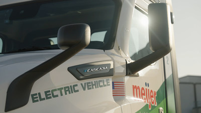 Meijer, a retailer that operates one of the largest fleets in Michigan with 250 semitrucks and the first in North America to implement the Environmental Protection Agency’s 2010 near-zero emissions standards in 2009, is once again leading the retail industry by deploying two of the first all-electric semitrucks outside of California.