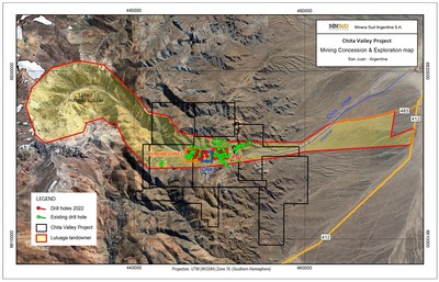 MAP 1: Trust Agreement surface and Chita Valley project (CNW Group/Minsud Resources Corp.)
