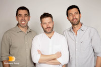 Group Founders. From left to right: Omer Chemer, Noam Toister, David Yitzhaki