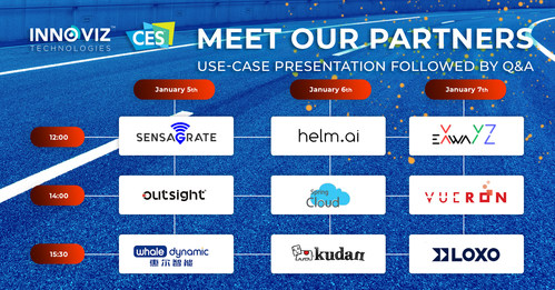 Partner presentation hours at Innoviz’s booth #6553