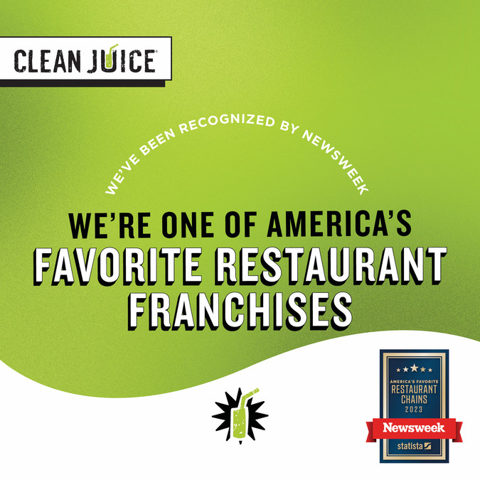 Clean Juice Among America's Favorite Restaurant Franchises - Vimarsana News