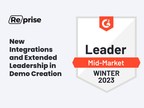 Reprise Earns Recognition in G2's Winter 2023 Report, Leading Interactive Demo Creation Platforms as Customers Declare it's the "Best Way To Create a Tailored Demo"