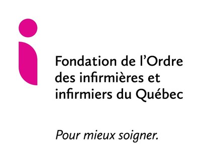 Logo de la Fondation de l'Ordre des infirmires et infirmiers du Qubec (Groupe CNW/Fondation de l'Ordre des infirmires et infirmiers du Qubec)