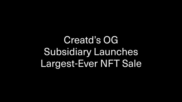 Creatd OG子公司推出有史以来最大的非功能性测试ale