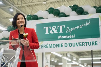 Tina Lee, CEO of T&T Supermarket (CNW Group/T&T Supermarkets)