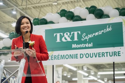 Tina Lee, Cheffe de la direction de T&T Supermarket (Groupe CNW/T&T Supermarkets)