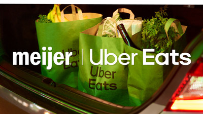 Uber Eats and Meijer partnership